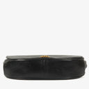 Chanel Small Half-Moon Flap Bag Black Quilted Lambskin&nbsp;