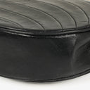 Chanel Small Half-Moon Flap Bag Black Quilted Lambskin&nbsp;
