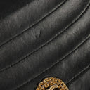 Chanel Small Half-Moon Flap Bag Black Quilted Lambskin&nbsp;