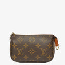 Louis Vuitton Mini Pochette Accessoires Monogram Canvas Clutch Handbag