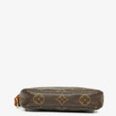 Louis Vuitton Mini Pochette Accessoires Monogram Canvas Clutch Handbag