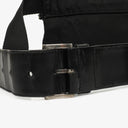 Prada Black Tessuto Nylon Belt Bag