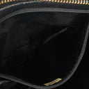 Chanel Vintage Camera Tassel Bag CC Front Pocket Black Quilted Lambskin