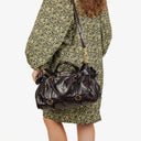 Miu Miu Vitello Bow Satchel Bag