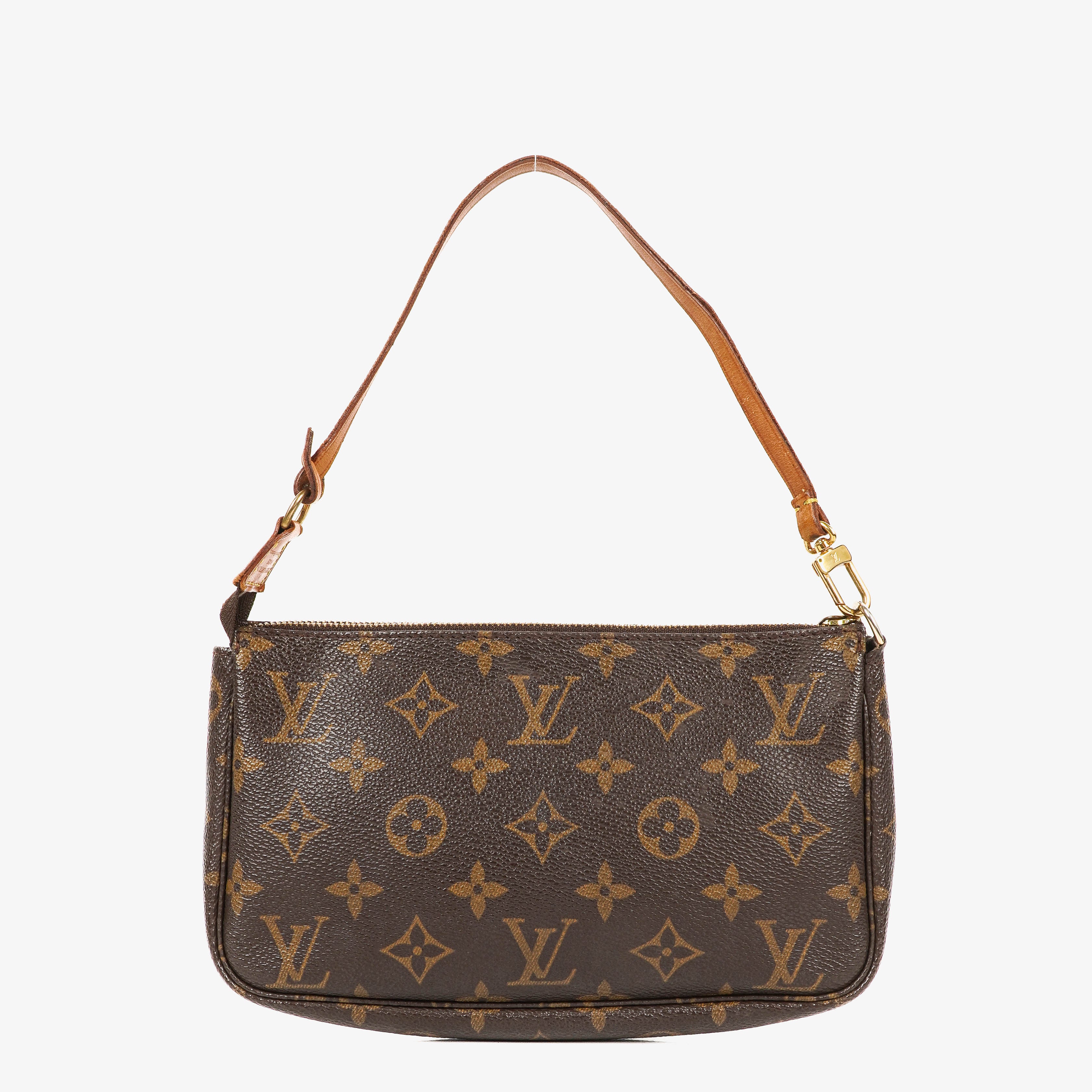 Louis Vuitton Pochette Accessoires Monogram Canvas Clutch Handbag