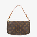 Louis Vuitton Pochette Accessoires Monogram Canvas Clutch Handbag