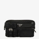 Prada Black Tessuto Nylon Belt Bag