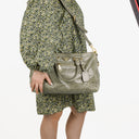 Prada Vitello Shine Argilla Bag