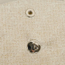 Chanel Quilted Tweed Medium Double Flap Bag