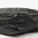 Chanel Vintage Camera Tassel Bag CC Front Pocket Black Quilted Lambskin