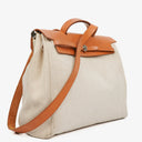 Hermes Herbag Natural Toile Vache Hunter MM 2 In 1 Bag