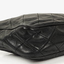 Chanel Vintage Camera Tassel Bag CC Front Pocket Black Quilted Lambskin