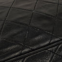 Chanel Vintage Camera Tassel Bag CC Front Pocket Black Quilted Lambskin