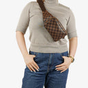 Louis Vuitton Brown Damier Ebene Canvas Geronimos Belt Bag