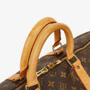 Louis Vuitton Keepall 50 Bandoulière Monogram Canvas Travel Bag
