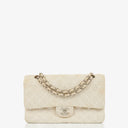 Chanel Quilted Tweed Medium Double Flap Bag