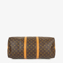 Louis Vuitton Keepall 50 Bandoulière Monogram Canvas Travel Bag