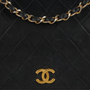 Chanel Classic Full Flap Bag Navy Quilted Lambskin 24K Gold-Plated Hardware