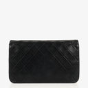 Chanel Classic Full Flap Bag Navy Quilted Lambskin 24K Gold-Plated Hardware