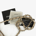 Chanel Quilted Tweed Medium Double Flap Bag
