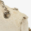 Chanel Quilted Tweed Medium Double Flap Bag
