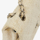 Chanel Quilted Tweed Medium Double Flap Bag