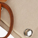 Hermes Herbag Natural Toile Vache Hunter MM 2 In 1 Bag