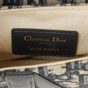 Christian Dior Small Blue Oblique Trotter Saddle Bag