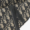 Christian Dior Small Blue Oblique Trotter Saddle Bag