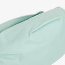 Bottega Veneta Blue Leather Double Knot Clutch