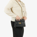 Chanel Black Quilted Lambskin Vintage Mini Trapeze Classic Single Flap Bag