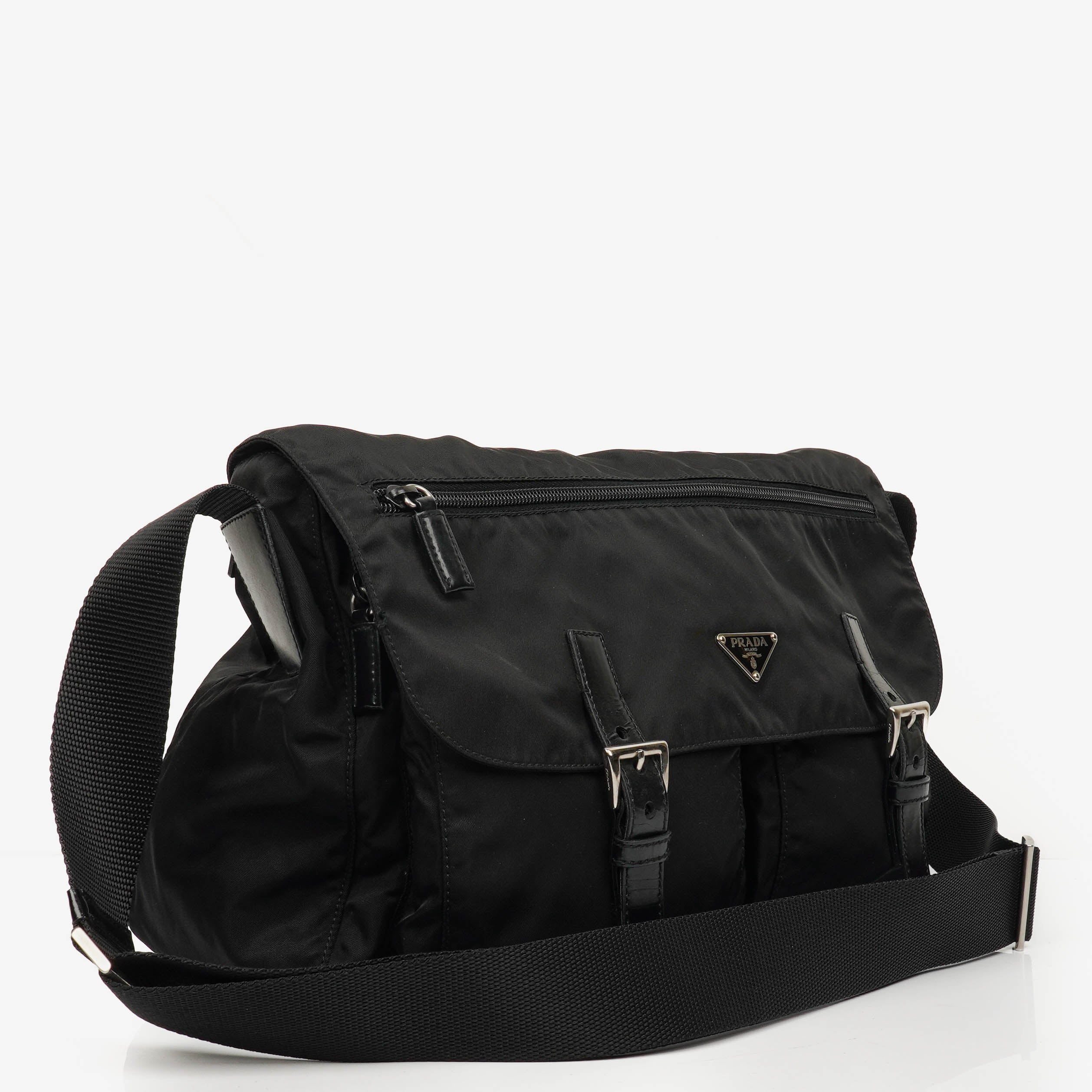 Prada Vela Sport Nylon Shoulder Bag
