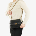 Chanel Black Quilted Lambskin Vintage Medium Trapeze Classic Single Flap Bag, 1989-1991