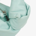 Bottega Veneta Blue Leather Double Knot Clutch