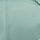 Bottega Veneta Blue Leather Double Knot Clutch