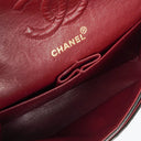 Chanel Vintage Small Classic Double Flap Bag Black Quilted Leather 24K Gold-Plated Hardware