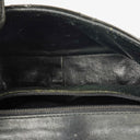Chanel Small Black Patent Leather Full Flap Bag