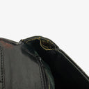 Chanel Small Black Patent Leather Full Flap Bag