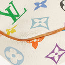 Louis Vuitton Takashi Murakami Pochette Accessoire Multicolor Clutch Handbag