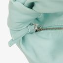 Bottega Veneta Blue Leather Double Knot Clutch