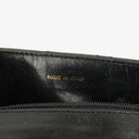 Chanel Small Black Patent Leather Full Flap Bag