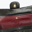 Chanel Vintage Small Classic Double Flap Bag Black Quilted Leather 24K Gold-Plated Hardware