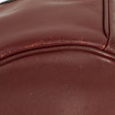 Sac en cuir bordeaux Must De Cartier