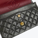 Chanel Vintage Small Classic Double Flap Bag Black Quilted Leather 24K Gold-Plated Hardware