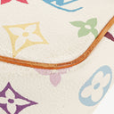 Louis Vuitton Takashi Murakami Pochette Accessoire Multicolor Clutch Handbag