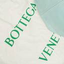 Bottega Veneta Blue Leather Double Knot Clutch