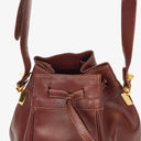 Sac en cuir bordeaux Must De Cartier