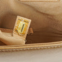 Chanel Large Boy Gold Metalic Quilted Flap Bag With Aged Gold Hardware