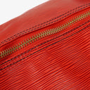 Louis Vuitton Keepall 55 Red EPI Leather Travel Bag