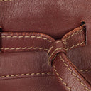 Sac en cuir bordeaux Must De Cartier